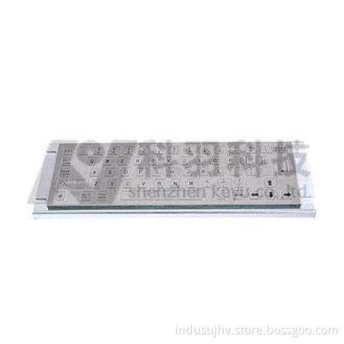 Wired Industrial Metal Keyboard Desktop Type , Extended Ope